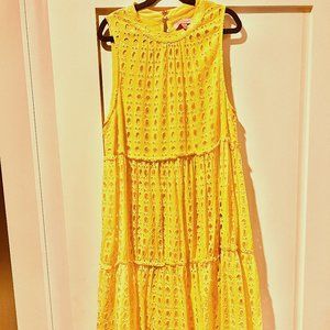 Yellow Lilly Pulitzer shift
